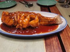 汁烧鲈鱼-那家小馆•北京菜•烤鸭(中关村店)