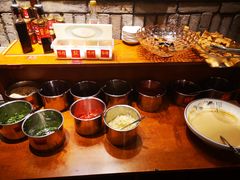 自助调料区-谭鸭血老火锅(庆云店)