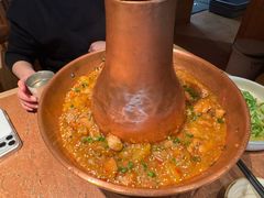 土司铜锅油焖鸡-浩海火燒雲傣家菜(芮欧百货店)