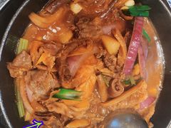 港式牛腩牛杂煲-蜀八婆鲍鱼鸡煲虾(宝安坪洲店)