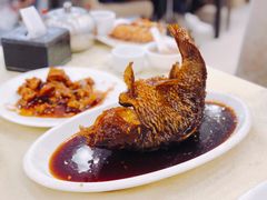 罾蹦鲤鱼-奥华餐厅·老张记(台基厂店)