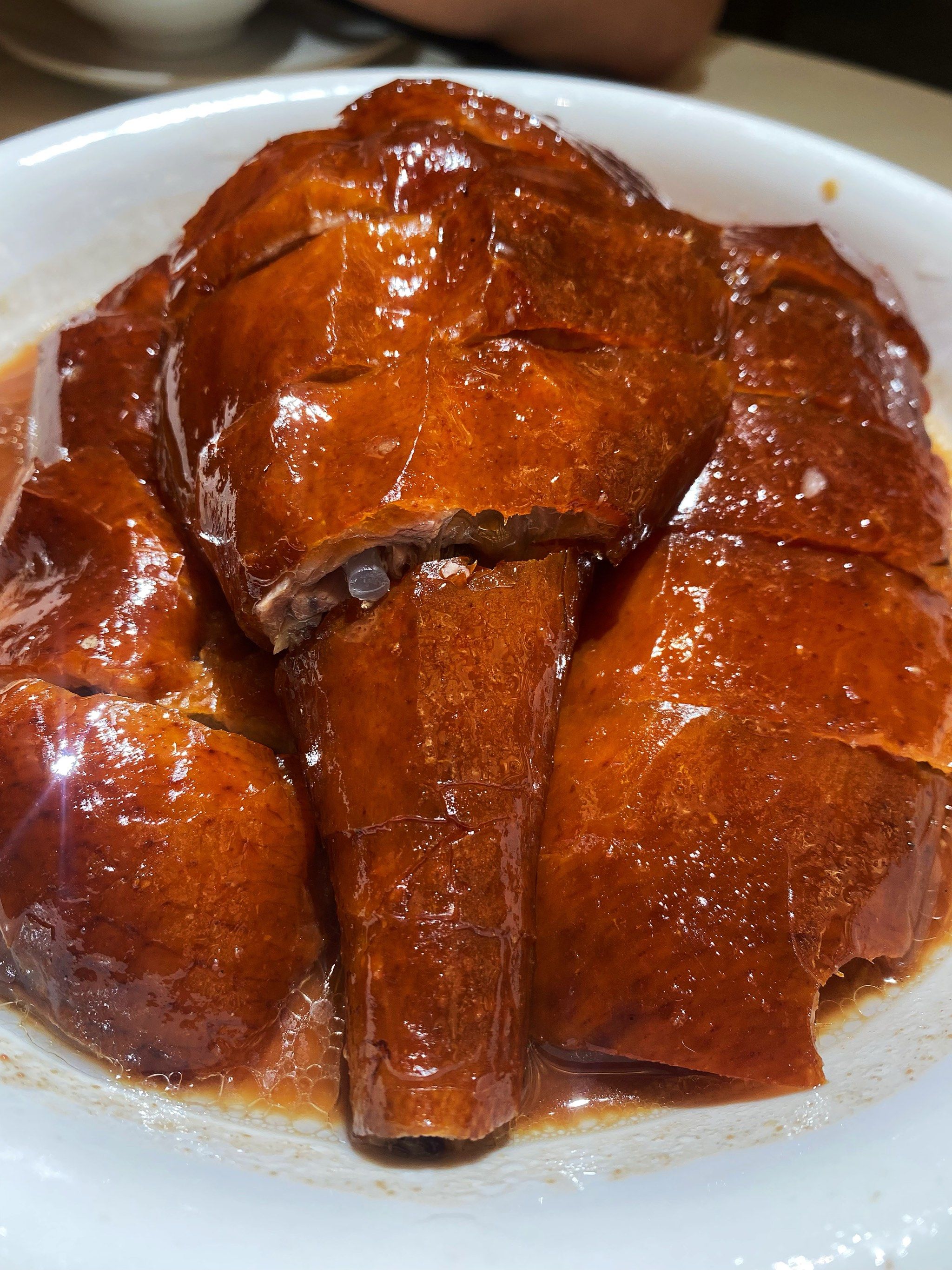 玻璃烧鹅是必点,吃过最好吃的烧鹅了,皮脆味美