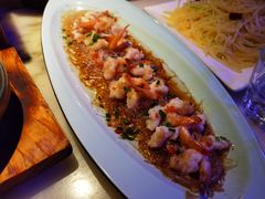 蒜蓉粉丝虾-绿茶餐厅(光谷世界城步行街店)