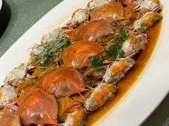 泡菜蒸蟹-温州王朝大酒店-自助餐厅