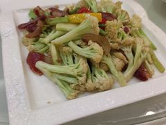 黄圃腊味炒台山菜花-海宝酒家(中山四路店)