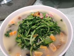 金银蛋上汤豆苗-金枝玉叶上海人家食府(三里河店)