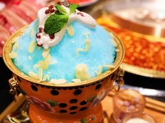 海洋蓝柑雪花冰-井格重庆火锅(西直门凯德Mall店)