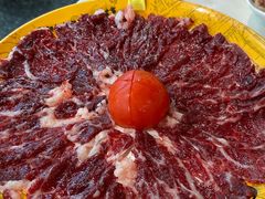 尊品黄肥牛（吊龙）-潮汕大目牛肉火锅(水围店)