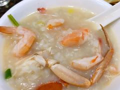 大闸蟹鲜虾粥-如轩·海鲜砂锅粥·潮汕菜(三乡店)