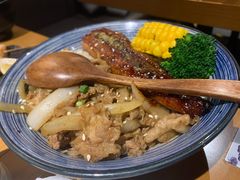 牛肉鳗蒲烧双拼饭-渔寿司·日本料理(艾尚天地店)