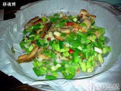 姜葱焗生鱼球-老廣食堂(区庄店)