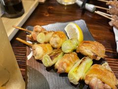 鸟鹏家鸡腿肉加葱-鸟鹏烧鸟居酒屋(熙龙湾店)