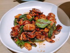 金蒜秋葵爆口蘑-枕水江南(铁西万象汇店)