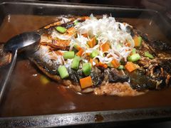 酱香烤鱼-探鱼·鲜青椒爽麻烤鱼(番禺万达店)