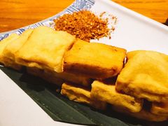 香煎石屏豆腐-云海肴·汽锅鸡·云南菜(天津国金汇店)