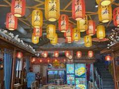 -东来菜馆•手抓海鲜家常菜•海鲜锅贴(鸽子窝店)