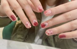 -手牵手美甲