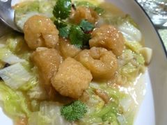 白菜焖鱼鳔-郑厨私房菜