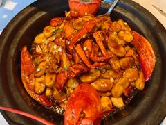 波士顿龙虾炒年糕-玫瑰厅上海菜(兴国路店)