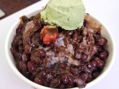 巧克力红豆炼乳-梁子刨冰王&梁小糖(王顶堤店)