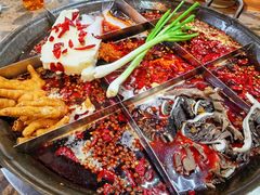 原味血毛肚-化龙桥九宫格火锅(清水河店)