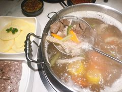 秘制牛杂锅-左庭右院鲜牛肉火锅(浦江欢乐颂店)
