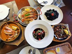 墨鱼汁蛤蜊烩饭-IL Forno 意坊·意大利餐厅(温州万象城店)