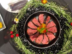 烟熏低温豉椒雪花牛肉-小运河·公馆(国贸店)