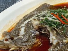 清蒸多宝鱼-五稻厨房粤西菜(新闻店)