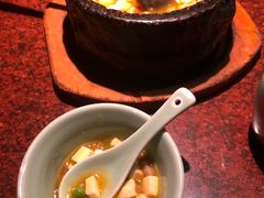 石锅鸡汤豆腐-绿茶餐厅(蓝色港湾店)