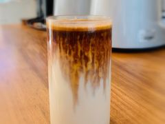 红豆沙拿铁-Line 咖啡(石厦花园店)