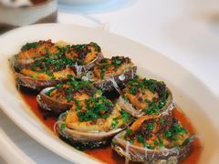 蒜茸豆豉6头小鲍鱼-玫瑰厅上海菜(兴国路店)