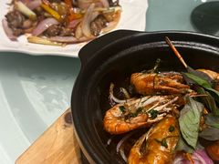 火焰金不换焗罗氏虾-稻香海鲜饭店(第一国际店)
