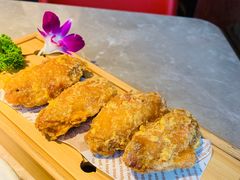 蛋黄鸡翅-新白鹿餐厅(金鹰新街口店)