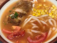 板烧鸡鲜茄汤乌冬-大家乐(广州中华广场店)