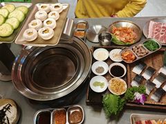 -围炉肉舍•炭烤活鳗•丹东海鲜烤肉(步行街店)