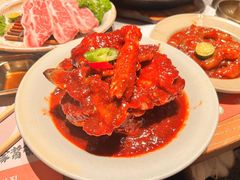 -草家酱蟹炭火烤肉店(珲春南路一店)