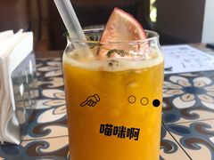 芒果百香果绿茶-静香HOUSE·全时段融合餐厅(七星欢乐颂店)