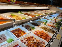 自助取餐区-汉丽轩韩式自助烤肉(大学城龙湖U城天街A馆店)