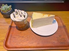 原味千层蛋糕-Peet's Coffee皮爷咖啡(大学路店)