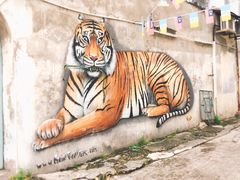 -槟城街头艺术街区