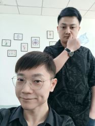 点击看大图 -极客侠男士假发定制补发