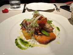 嫩煎鲜鱿配烤流彩时蔬-Solo(衡山路店)