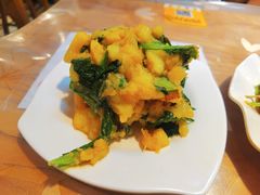 小白菜土豆泥-韩师傅老大同刀削面(北苑路店)