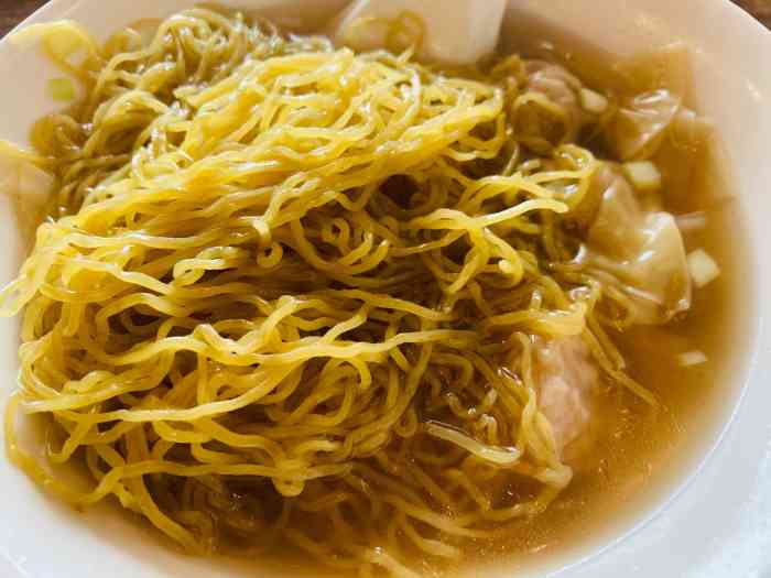 常平竹升面(伦教店)-"店铺刚好在住宿楼下,就顺路去了.去之前看.