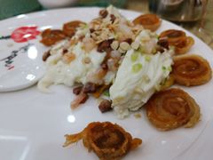 大良炒牛奶拼野鸡卷-水乡人家私房菜(逢简店)