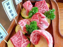 M9和牛七品盛合（湿式熟成）-赤坂亭M9和牛烧肉(世博源店)