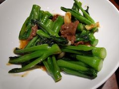 广东菜心炒牛肉-千日贺茶餐厅(高新万达店)