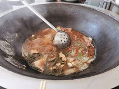 -北京龙庆四季香农家饭庄·灶台鱼·碳烤虹鳟鱼(龙庆峡店)