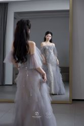-桃子造型婚纱礼服(凤起广场店)